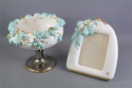 Italian Antica Athena Porcelain Picture Frame