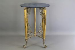 A Decorative Brass Occasional Table