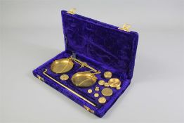 A Set of Indian Brass Postal Scales