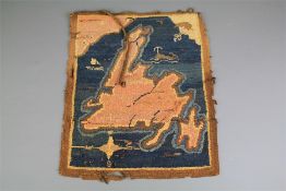 A Grenfell Mission Hooked Mat.