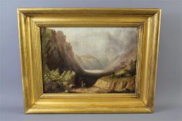 Attributed to David Cox (1783-1859) Birmingham School Oil on Canvas