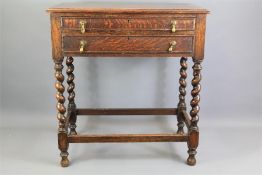 .An Oak Canteen of 'Glenister' Flatwear