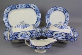 Wood & Sons 'Buddha' Blue and White Porcelain