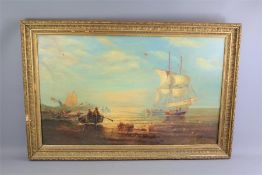 Justin Smith, an Early 20th Century Oil on Canvas