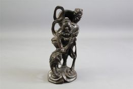 A Chinese Rosewood Carving