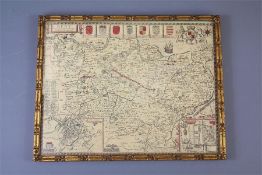 After John Speed, a Map of Kent