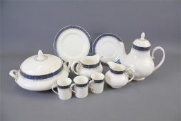 A Part Royal Doulton 'Sherbrooke' Dinner Service