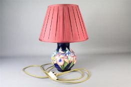 A 20th Century Moorcroft Lamp Base