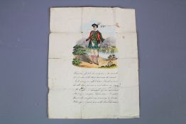 A 1842 Valentine