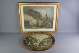 After George Morland Coloured Engraving