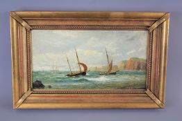 William Adolphus Knell (1805-1875) Oil on Board