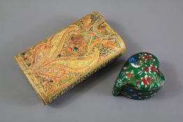 An Antqiue Persian Papier Mache Case