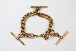 Antique 9ct Yellow Gold Bracelet