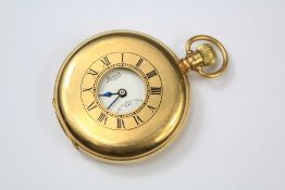 An 18ct Gold Dennison Watch Co 'Limit' Full Hunter Pocket Watch