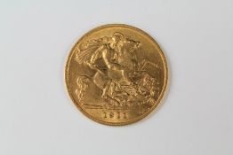 A George V Half Sovereign