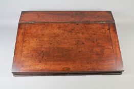 An Antique Cuban Mahogany Writing Slope