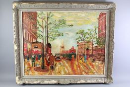 After Edouard Cortes Oil on Canvas