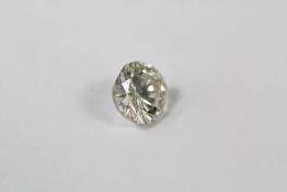 A Loose Solitaire Brilliant-Cut Diamond