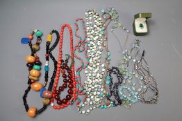 A Box of Costume Jewellery