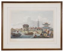 William Alexander 'View of the suburbs of a Chinese city'