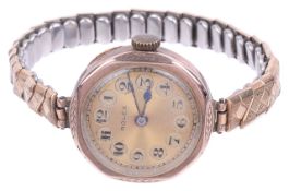 A 9ct gold Rolex ladies wristwatch