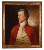 Attributed to Tilly Kettle (1735-1786) 'Portrait of Robert Becher' Lieutenant of East India Company