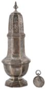 A George V silver sugar shaker