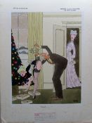 Smilby, Francis Wilford-Smith 'Hubert …' cartoon artwork for Playboy