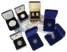 A collection of UK & Isle of Man silver coinage(22)