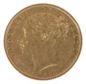 A Queen Victoria 1853 gold full sovereign