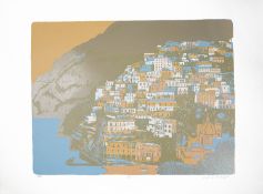 Geoffrey Elliott(Brit.b.1935) 'Positano','Pompei' limited ed prints(2)