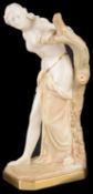 Bather Surprised' A Royal Worcester figure Sir Thomas Brock, c1911