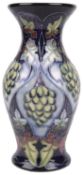 A contemporary Moorcroft vase 