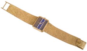 A 18k gold and diamond Corum ladies wristwatch