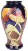 A contemporary Moorcroft vase 