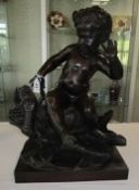 After Lambert Sigisbert Adam (French, 1700 - 1759) bronze sculpture