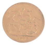 A Edward VII 1906 gold full sovereign