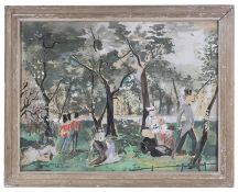 Emilio Grau-Sala (Spanish, 1911-1975) 'London', watercolour