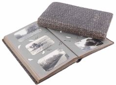 Chas G Barber's Travellers Samples of black & white postcards