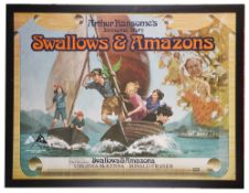 Swallows & Amazons' Brit. Quad Film Poster