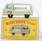MATCHBOX LESNEY 21 MILK DELIVERY TRUCK