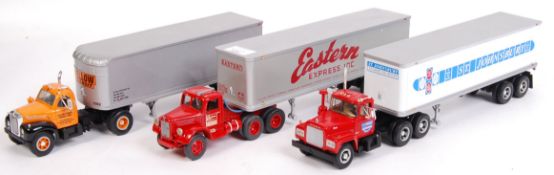 FIRST GEAR 1:34 SCALE DIECAST MODEL TRUCKS
