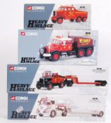 CORGI CLASSICS HEAVY HAULAGE DIECAST MODEL SETS