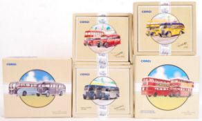 CORGI COMMERCIALS DIECAST DOUBLE BUS MODEL SETS