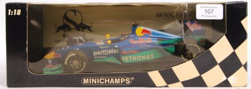 MINICHAMPS 1:18 SCALE DIECAST MODEL FORMULA ONE CA
