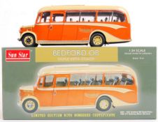 SUN STAR 1:24 SCALE BEDFORD OB COACH MODEL