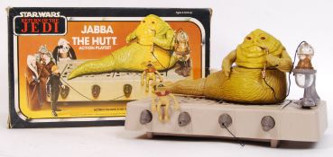VINTAGE STAR WARS JABBA THE HUTT ACTION FIGURE PLAYSET