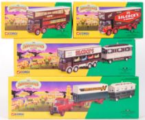 CORGI SHOWMANS RANGE CIRCUS DIECAST MODEL SETS