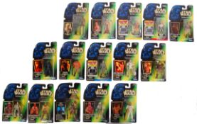 STAR WARS POWER OF THE FORCE CARDED ACTION FIGURES