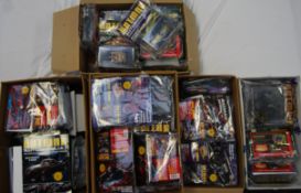 RARE NEAR COMPLETE SET OF THE BATMAN AUTOMOBILIA EAGLEMOSS DIECAST MODEL VEHICLES
